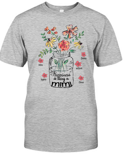 Flower With Grandma And Grandkids Names