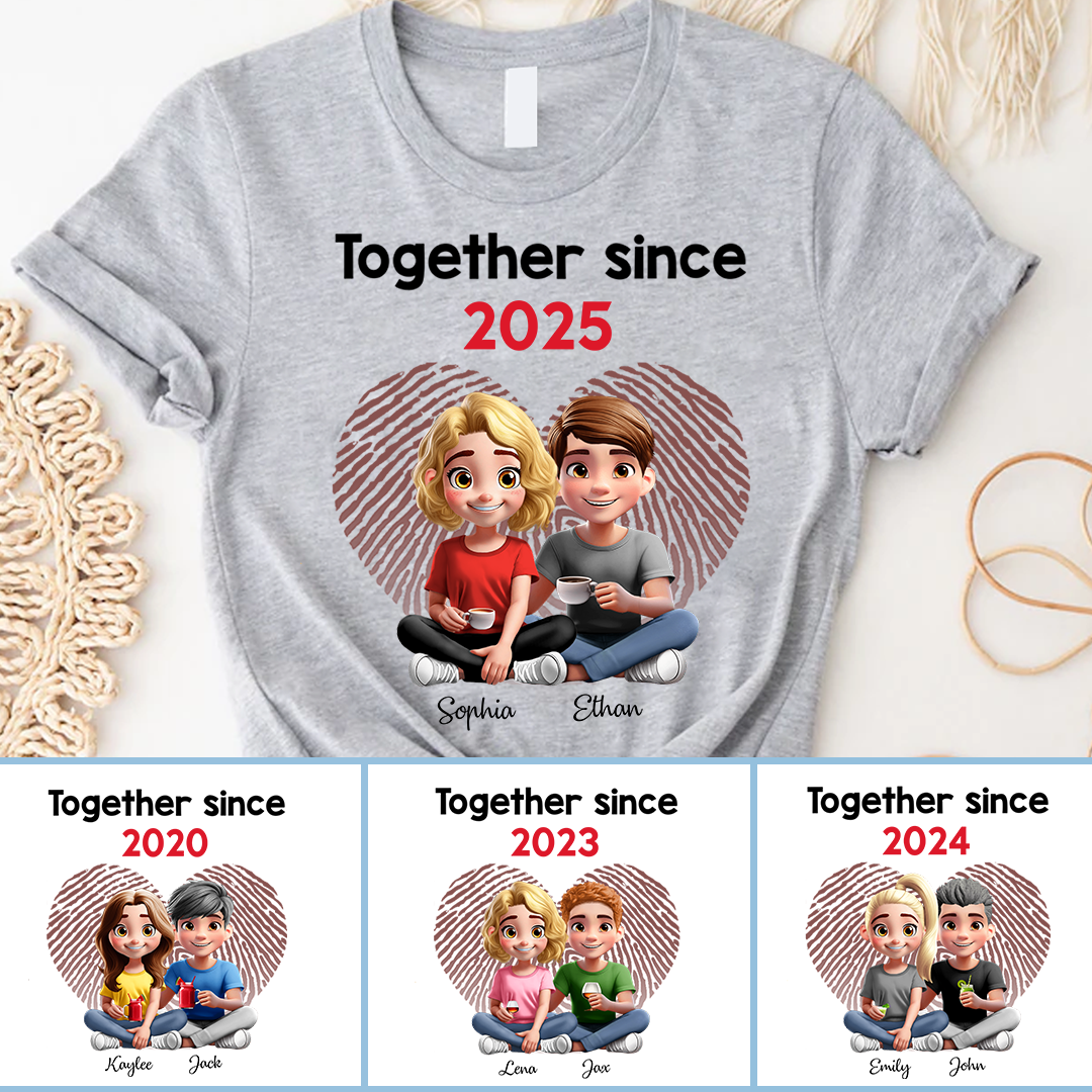 Together Since 2020 - Anniversary Gifts, Gift For Couples
