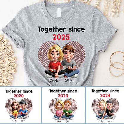 Together Since 2020 - Anniversary Gifts, Gift For Couples