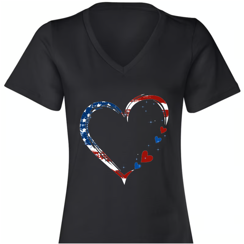 Grandma and Grandkids American Hearts Classic Canvas