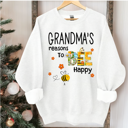 Personalized Grandma And Grandkids Daisy Honey Bee