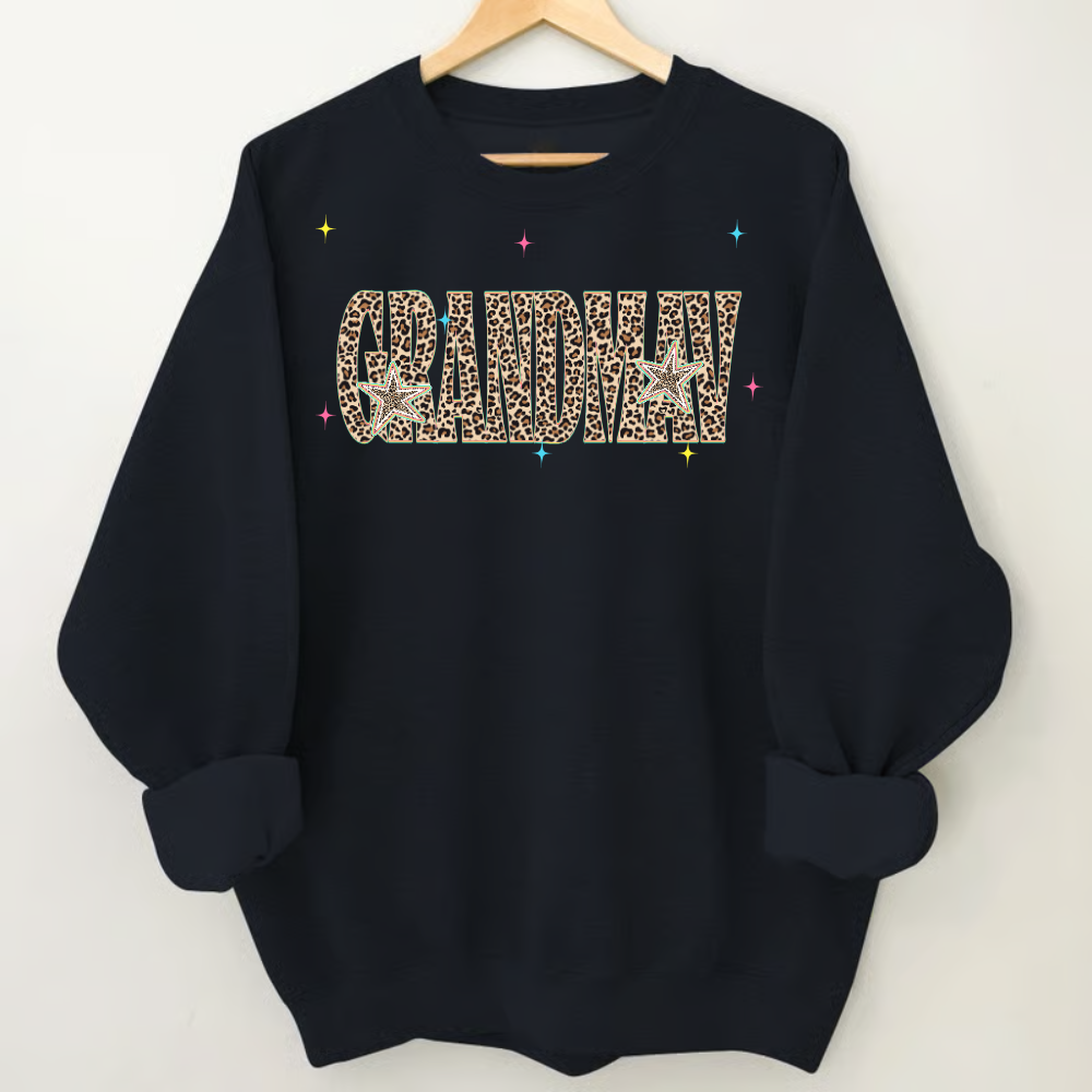 Comfort Colors® T-shirt Leopard Salty Mimi, Trendy Summer Mimi and Grandkids