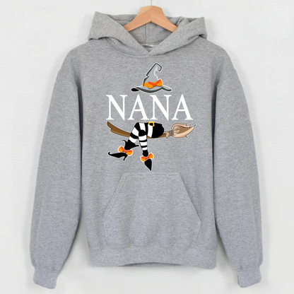 Custom Grandma Halloween Shirt, Personalized Mimi Witch T-Shirt, Perfect Gift for Nana