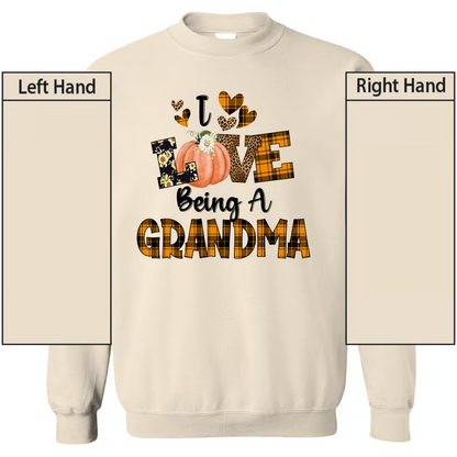 Love Pumpkin Season Love Being Grandma