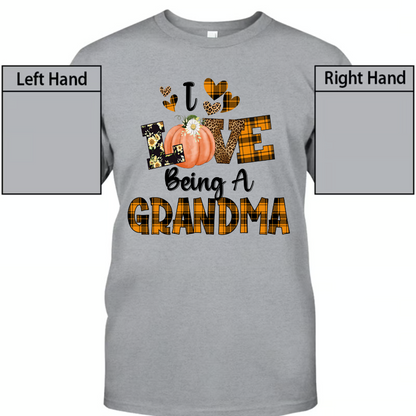Love Pumpkin Season Love Being Grandma
