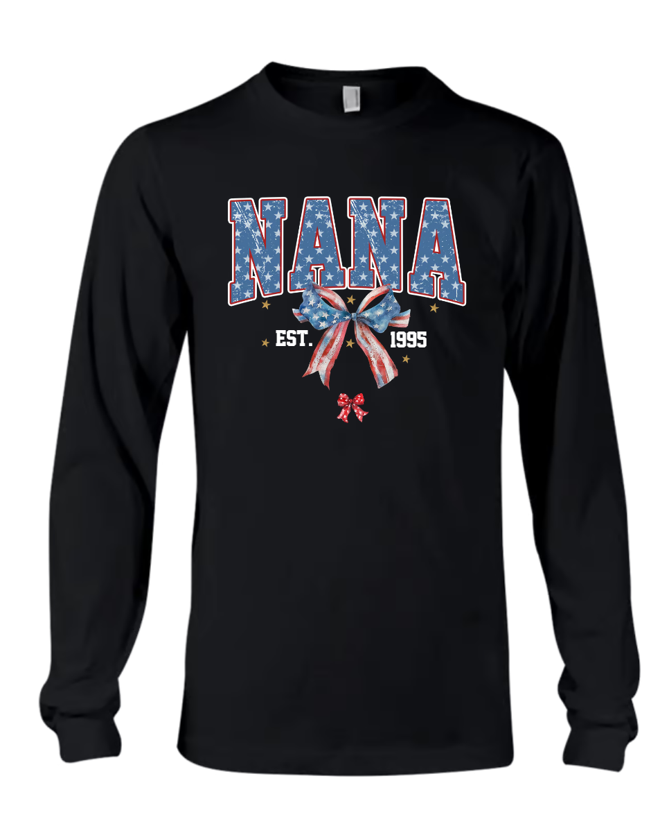 Personalized Nana Est With Grandkids USA