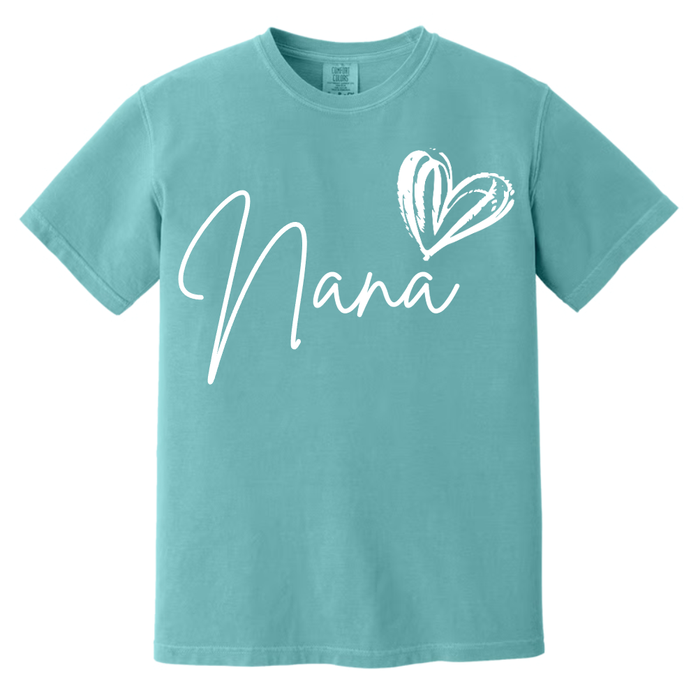 Custom Nana Heart Sweatshirt, Custom Gifts for Grandma and Grandchild