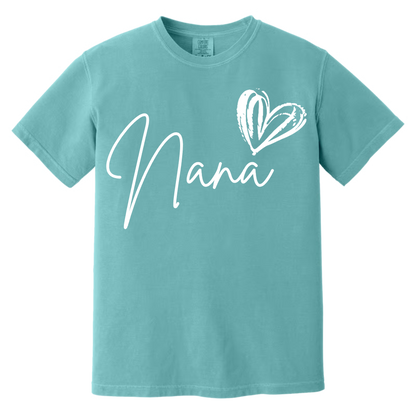 Custom Nana Heart Sweatshirt, Custom Gifts for Grandma and Grandchild