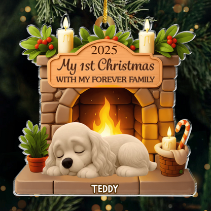 Custom American Cocker Spaniel Acrylic Ornament, Custom Pet Design, Unique Christmas Gift for Dog Moms, Dads & Animal Lovers Ornament