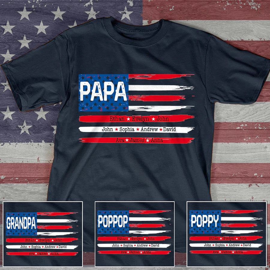 Papa And Grandkids, Best Gift For Father's Day