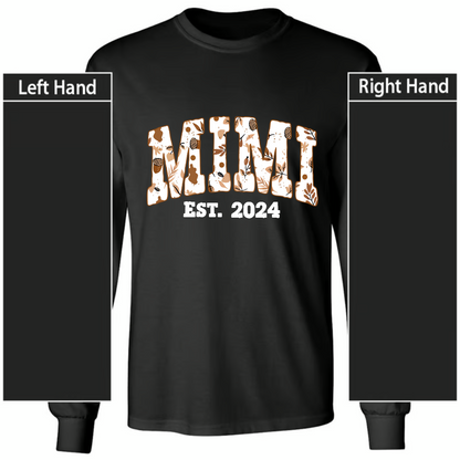 Fall Leaves Mimi Custom Grandma And Grandkids