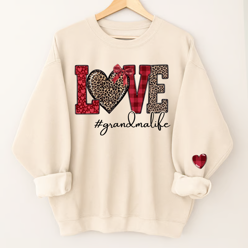 Personalized Grandma, Love Grandma Life with Grandkids
