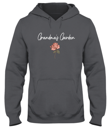 Personalized Grandma’s Garden Sweatshirt with Kids’ Names – Custom Flower Design Gift for Grandma