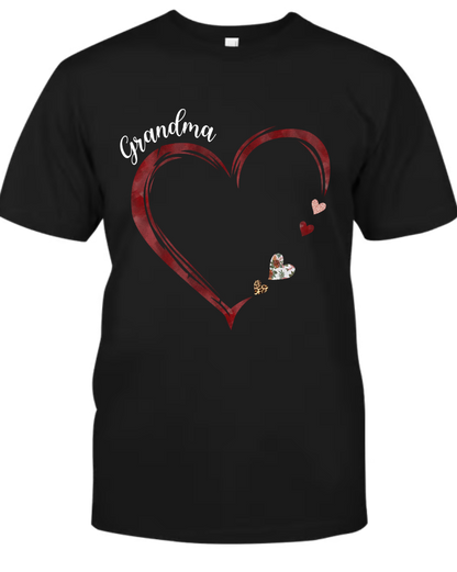 Grandma and Grandkids Hearts Gift CTH01
