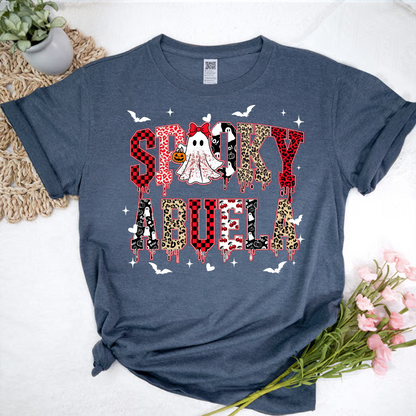 Custom Spooky Gigi Grandma Mama Mimi Halloween T-shirt