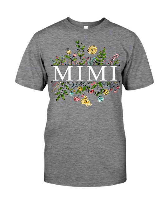 Personalized Mimi, Grandma Wildflowers