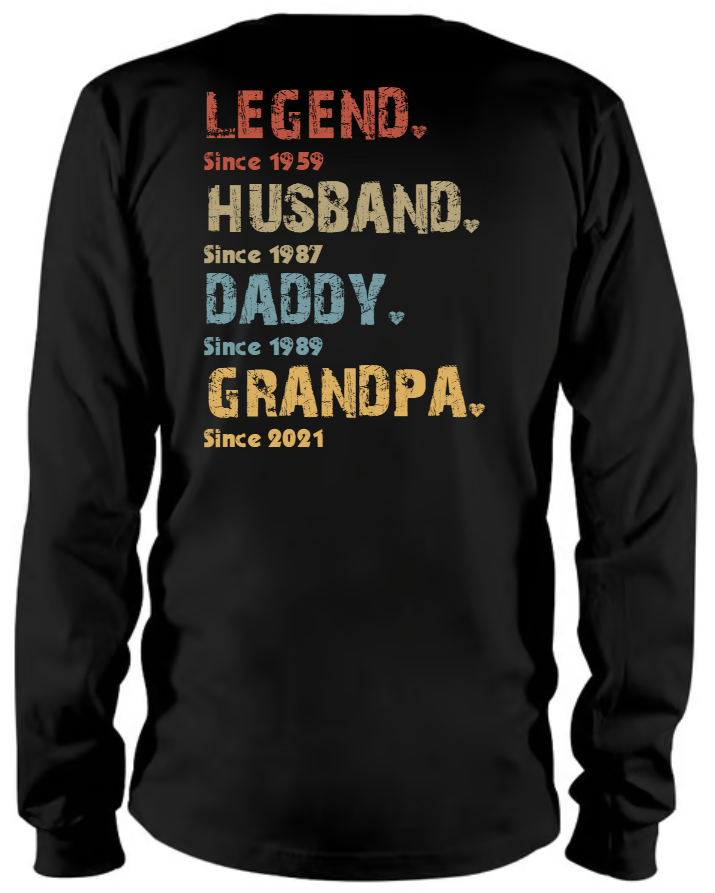 Legend Husband Dad Grandpa, Father's Day Gifts, Birthday Gifts