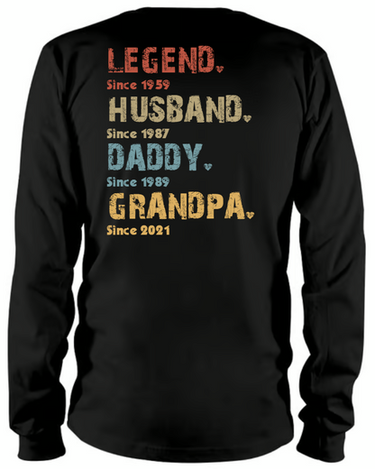 Legend Husband Dad Grandpa, Father's Day Gifts, Birthday Gifts