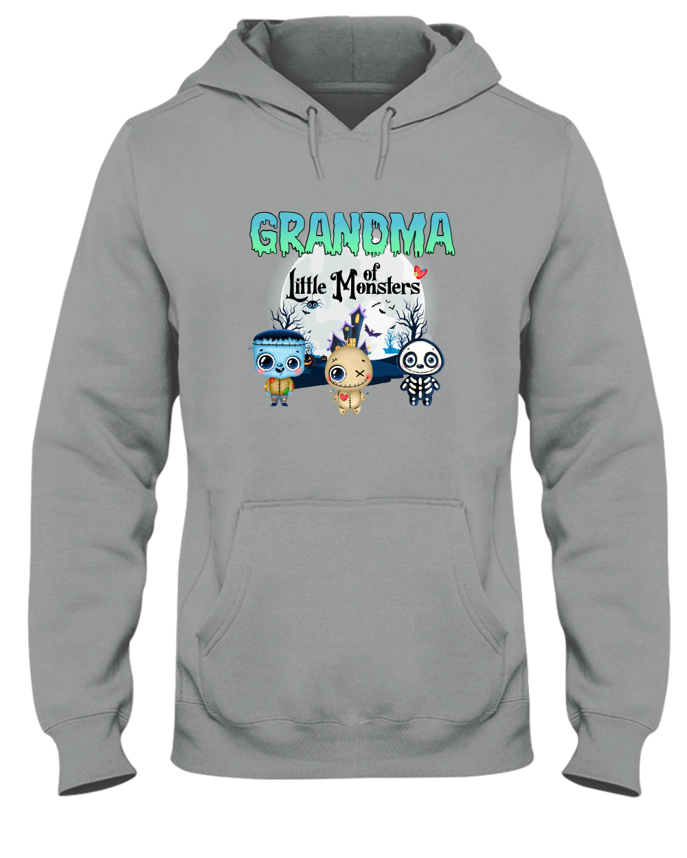 Personalized Custom Grandma Little Of Monsters cute T-Shirt