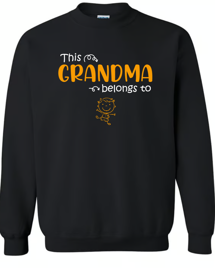 This Grandma Belongs To, Custom Grandma And Grandkids TH