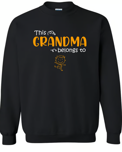 This Grandma Belongs To, Custom Grandma And Grandkids TH