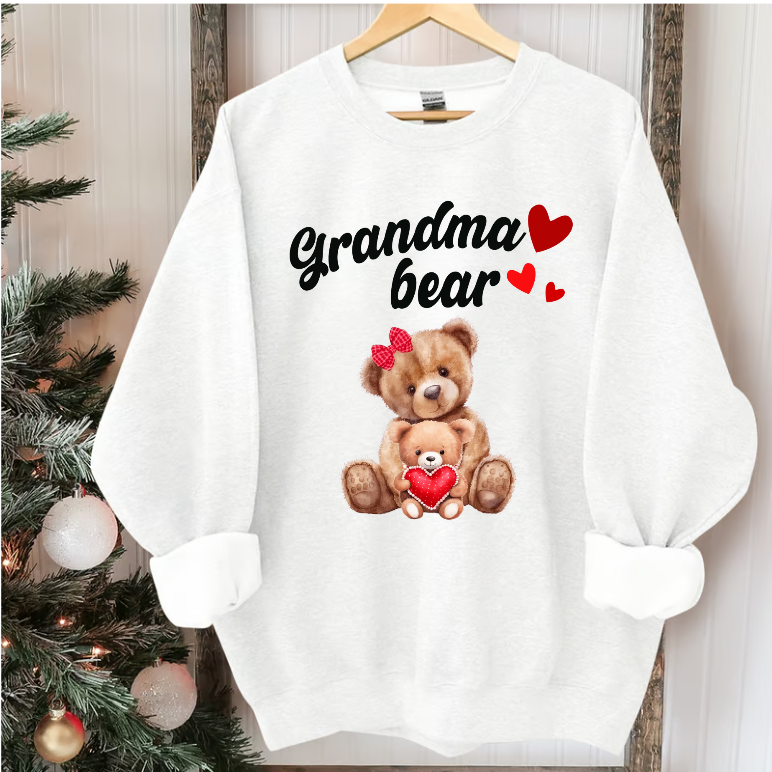 Grandma Bear Shirt, Custom Grandma With Kids, Mother's Day TH