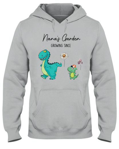 Nana's Garden Nana Saurus And Kids Custom