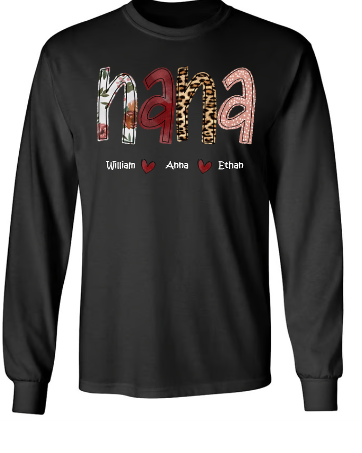 Personalized Grammy And Kids, Gift For Mothers Day CTH01
