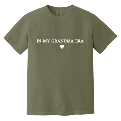 In My Grandma Era Shirt, Nana Gift, Gift For Grandma Comfort Colors Shirt
