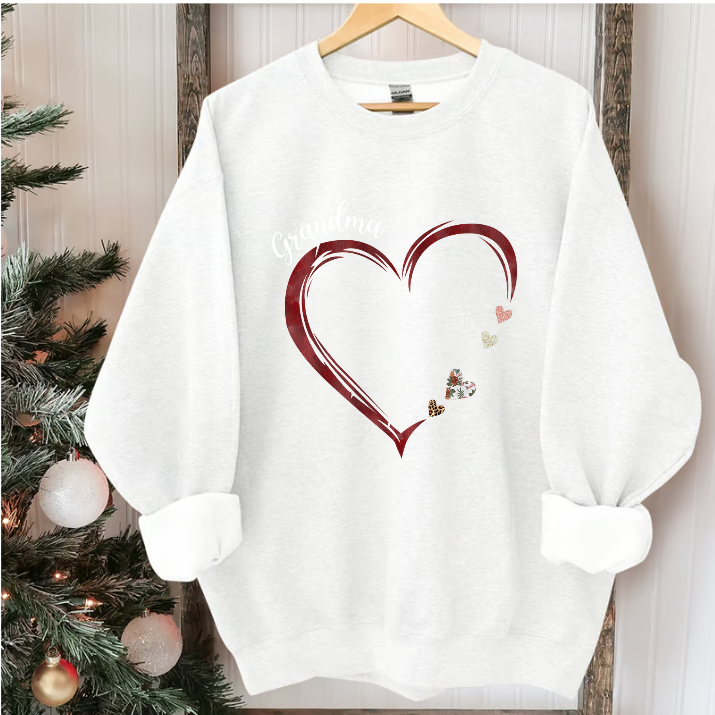 Grandma and Grandkids Hearts, Best Gift Valentine