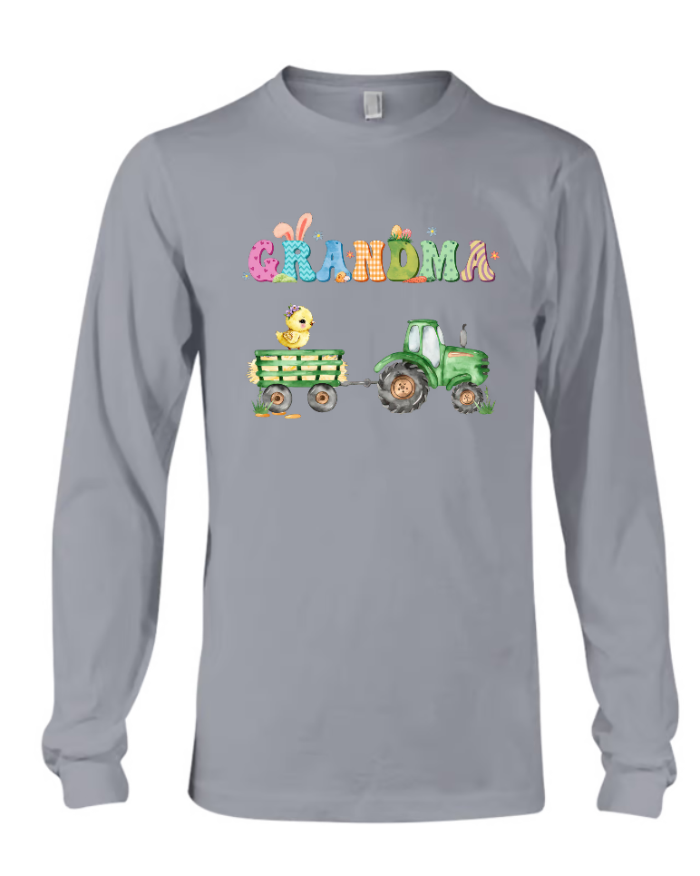 Personalized Grandma Easter Days, Custom Grandma With Kids, Grandma Gift
