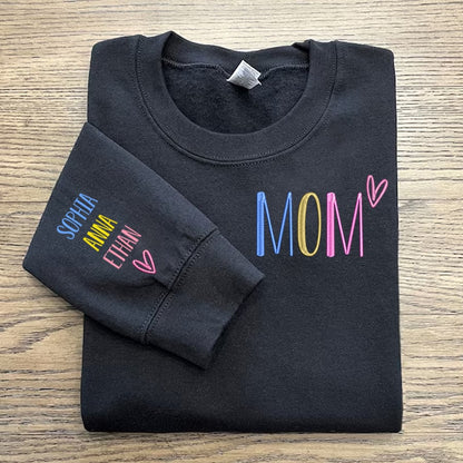 Embroidered Mom Trend 2024 Sweatshirt