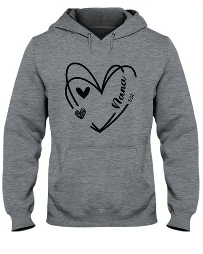 Nana And Kids Est Year Personalized CTH01