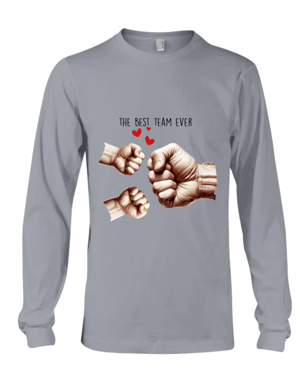 Personalized Family, Papa and Grandkids Hand Father's Day CTH01