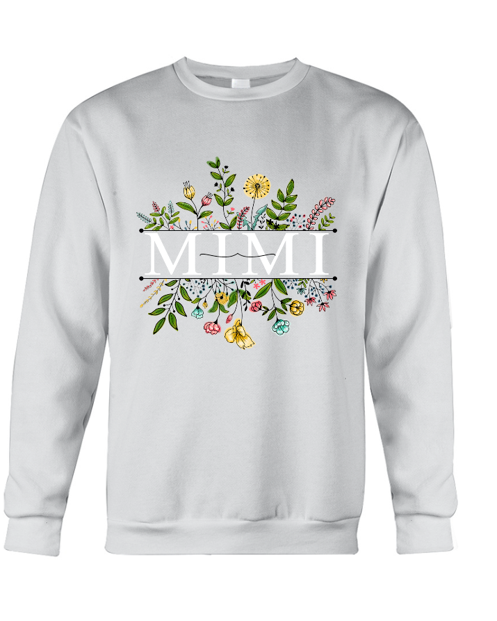 Personalized Wildflower Mimi, Grandma Shirt