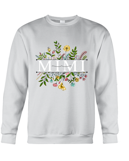 Personalized Wildflower Mimi, Grandma Shirt