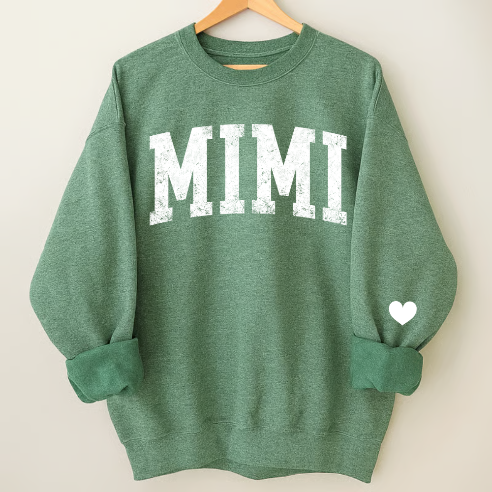 Personalize Mom, Mama, Mum, Mommy And Kids CTH01 Sweatshirt