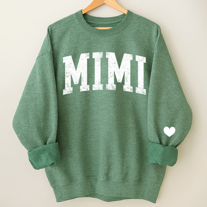 Personalize Mom, Mama, Mum, Mommy And Kids CTH01 Sweatshirt
