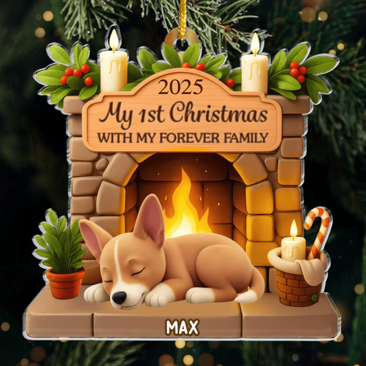 Custom Basenji Acrylic Ornament, Custom Pet Design, Unique Christmas Gift for Dog Moms, Dads & Animal Lovers Ornament