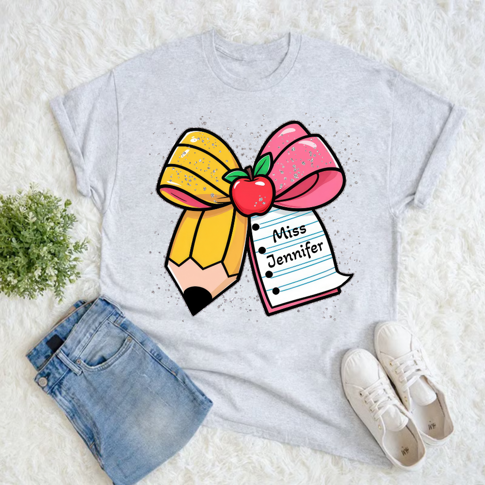 Personalized Teacher's name – Cute Back-to-School Appreciation GiftPersonalized Teacher's name – Cute Back-to-School Appreciation Gift