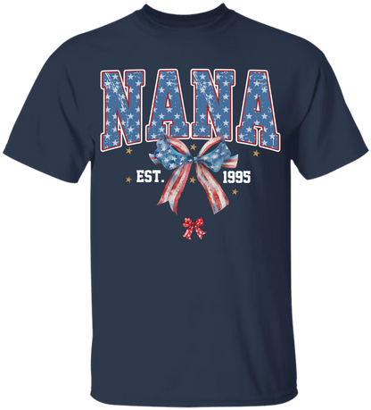 Personalized Nana Est With Grandkids USA