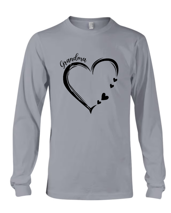 Grandma and Grandkids Hearts, Gift For Grandma Nana Mimi