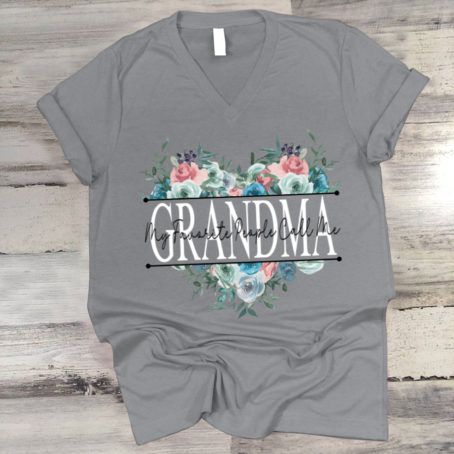 Mother's Day Gift, Flower Heart Gift for Grandma Nana Mimi CTH01