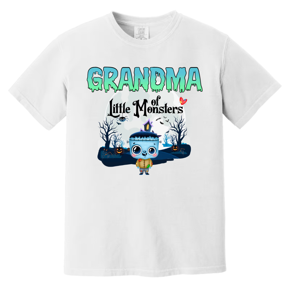 Personalized Custom Grandma Little Of Monsters cute T-Shirt