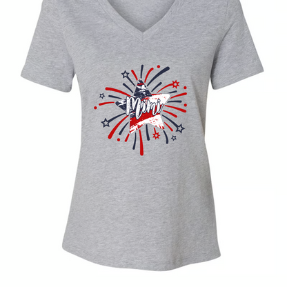 Mimi And Kids Firework America Flag CTH01 Copy