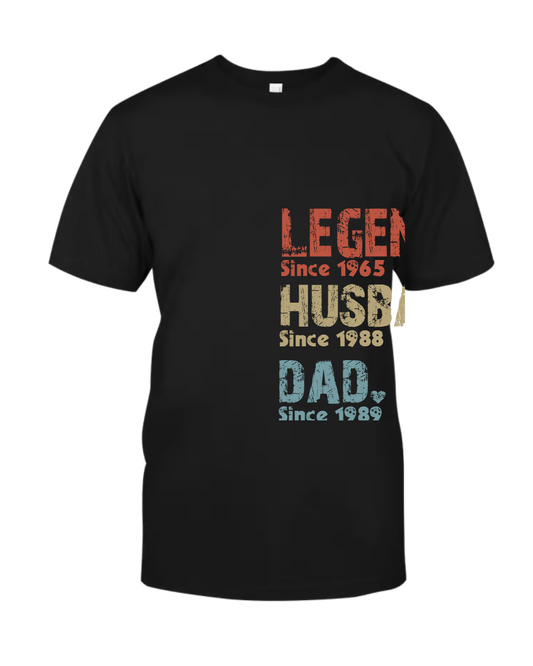 Legend Husband Dad Papa Since, Gift Father's Day