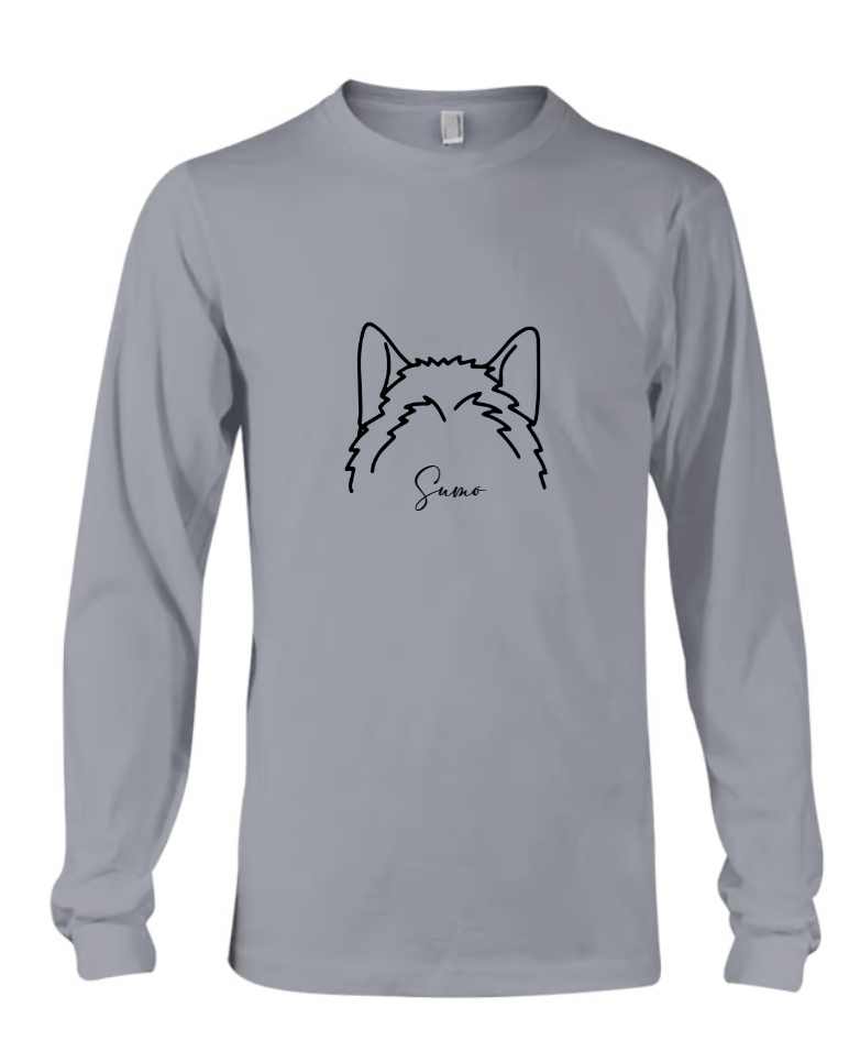 Custom Dog Ears Sweatshirt, Dog Lover Sweatshirt, Dog People Sweatshirt, Pet Lover Sweatshirt