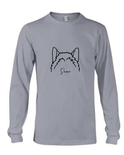 Custom Dog Ears Sweatshirt, Dog Lover Sweatshirt, Dog People Sweatshirt, Pet Lover Sweatshirt
