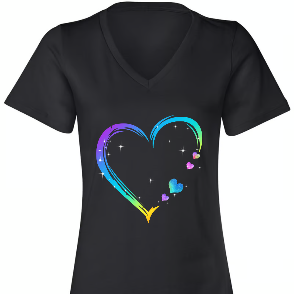 Grandma Heart fulcolor Best Gifts For Mother's Day T-Shirt