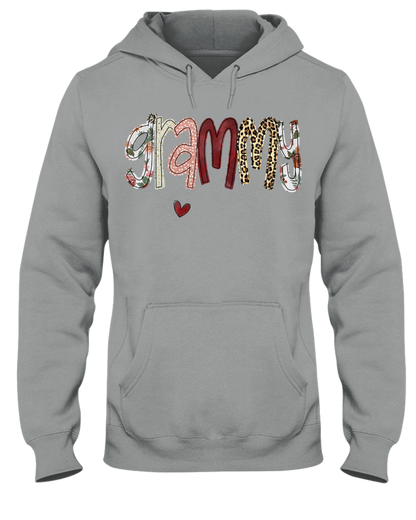 Personalized Grandma Shirt, Grandma Grammy Mom Nana Mama Abuela And Kids, Valentine's Day, Mother's Day CTH01 Sweatshirt